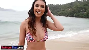 Riproduci Swingerthai.com - la bellezza amatoriale latina amanda borges è stata raccolta sulla spiaggia per il sesso anale