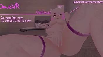 Oynat Cum birlikte joi şehvetli inilti, kenar, asmr, çıplaklık, 3d hentai, vrchat erp