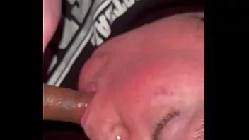 Play Cutie swallow again and lick my ass