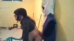 Putar Tranny Shemale Nickita Eloise: 'Pekerjaan' Anal Intens Selesai