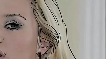 Abspielen Creation 004. annette schwarz zeichnen (und kolorieren), von mynudelife60.